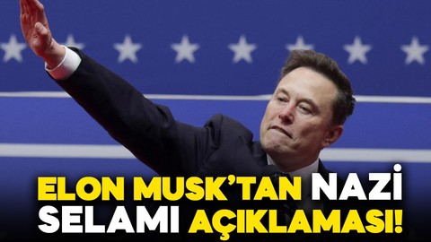 Nazi selamı verdiği iddia edilen Elon Musk'tan açıklama geldi!