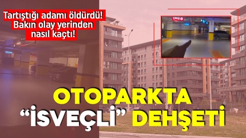 İstanbul'da  İsveçli saldırgan dehşeti! Adamı öldürdü, kadını darbetti! Katil skuterle kaçtı