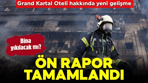 Grand Kartal Oteli için ön hasar tespit raporu tamamlandı! Bina yıkılacak mı?