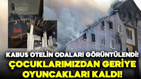 76 insanımıza mezar olan Grand Oteli'n içinden detaylı görüntüler: Çocuklarımızdan geriye oyuncakları kaldı!