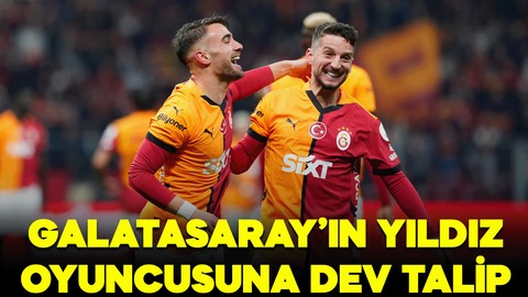 Galatasaray’ın yıldızına sürpriz talip! Alman devi peşine düştü