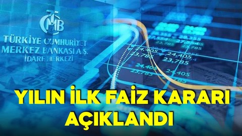 Merkez Bankası yılın ilk faiz kararını açıkladı: Son karar sonrası “Devam” denildi!