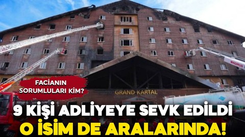 Otel yangınında flaş gelişme! İşletme sahibinin de aralarında bulunduğu 9 kişi adliyeye sevk edildi!