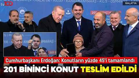 Cumhurbaşkanı Erdoğan'dan Malatya'da önemli açıklamalar: İş yerini açmayan tek bir depremzede kalmayacak