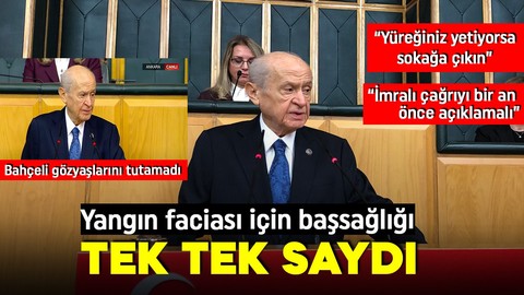 Devlet Bahçeli grup toplantısında gözyaşlarını tutamadı! İsimleri tek tek saydı: Bu bir cinayettir!