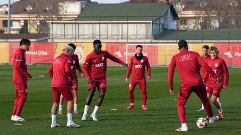 Galatasaray’da, Ajax hazırlıkları sürdü