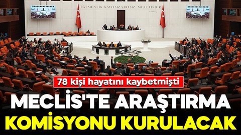 Kartalkaya'daki otel yangını faciası! Meclis Araştırma Komisyonu önergesi TBMM'den geçti