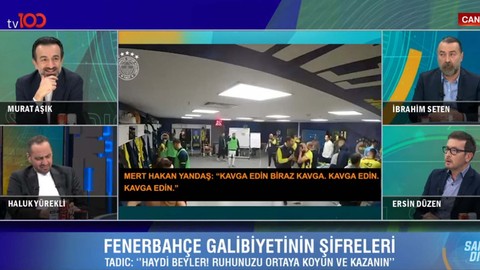 Fenerbahçe- Göztepe maçının devre arasında ne oldu? Ersin Düzen tv100'de anlattı! Soyunma odasındaki o sözler galibiyeti getirdi