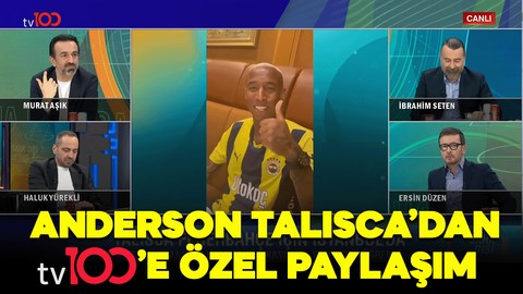 Anderson Talisca’dan tv100’e özel mesaj