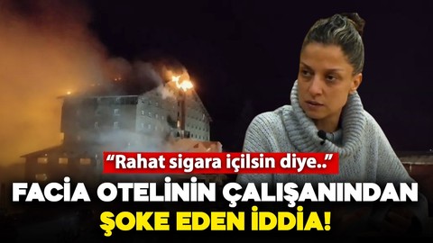 Kartalkaya'da facianın yaşandığı otelin çalışanından şoke eden iddia: "Rahat sigara içilsin diye.."