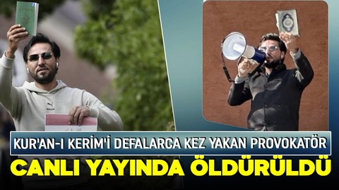 Kur'an-ı Kerim'i defalarca yakmıştı! Provokatör TikTok canlı yayınında öldürüldü!