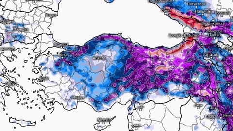 Türkiye'ye 180. saat uyarısında flaş  gelişme! 1 ilimiz yoğun kar altında kalacak