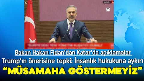 Dışişleri Bakanı Hakan Fidan'dan açıklamalar: Suriye’de teröre yer yok