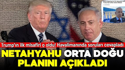 Netanyahu ABD'ye gidiyor!  Havalimanında açıkladı: 'Orta Doğu'yu yeniden şekillendirebiliriz'