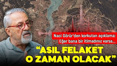 Peş peşe depremler sonrası Naci Görür'den dikkat çeken uyarı: Asıl felaket o zaman olacak!
