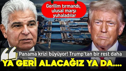 Trump'tan bu kez de Panama Kanalı resti! Gerilim spora yansıdı! ABD milli marşı ıslıklandı!