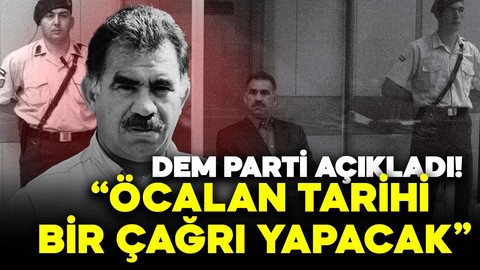 DEM Parti: Öcalan tarihi çağrıya hazırlanıyor