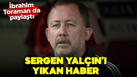 Kanser tedavisi görüyordu. Ünlü teknik adam Sergen Yalçın'ı yıkan haber