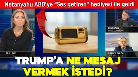 Netanyahu'dan Trump'a altın kaplama "Çağrı cihazı" hediyesi! Trump'a ne mesaj vermek istedi?