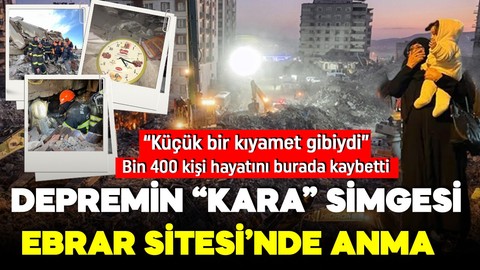 Bin 400 kişinin can verdiği Ebrar Sitesi'nde de büyük acı! Bakmaya bile dayanamadılar!