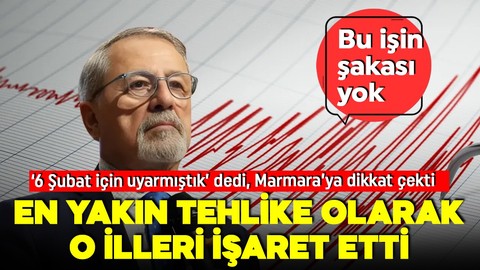 Naci Görür deprem riskinin en fazla olduğu şehirleri açıkladı! "Bu işin şakası yok" dedi, Marmara için büyüklük verdi!