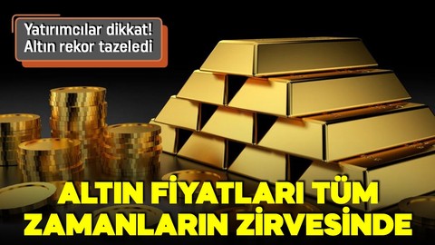 Altın rekor üstüne rekor kırıyor! Piyasalar güvenli liman arıyor! İşte 6 Şubat güncel altın fiyatları!