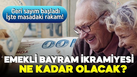 Milyonlarca emekli bayram ikramiyesini merak ediyor! Emekli bayram ikramiyesi zammı belli oldu mu? İşte rakamlar