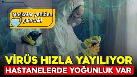 Norovirüs salgını hızla yayılıyor! Tehlikeye karşı uzmanlardan üst üste uyarı geldi: Maskeler yeniden çıkacak!