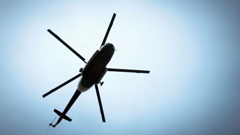 Almanya'da helikopter düştü: 2 ölü