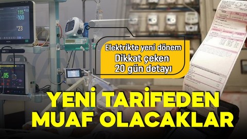 Elektrikte yeni dönem! Artık onlar muaf olacak! İşte yeni düzenleme