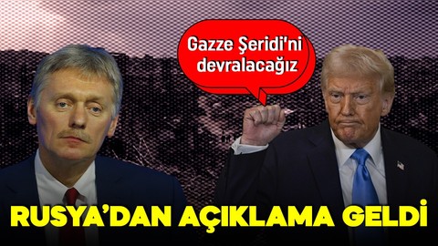 Trump "Gazze'yi devralacağız" demişti! Rusya'dan yanıt geldi!