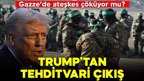 Gazze'de ateşkes çöküyor mu? Trump'tan tehditvari çıkış!