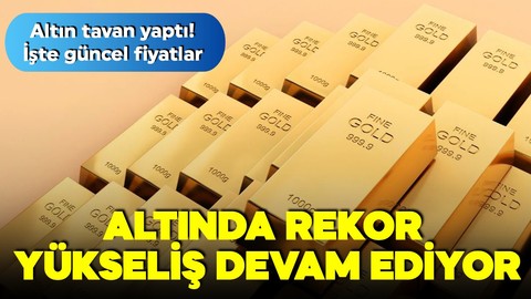 Yatırımcılar dikkat! Altında rekor üstüne rekor! Yükseliş hız kesmiyor! İşte 11 Şubat güncel altın fiyatları!