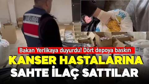 İstanbul'da sahte ilaç imal eden çeteye operasyon! Mağdurlar arasında kanser hastaları da var!