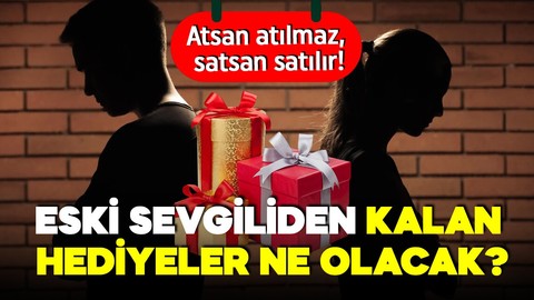 Eski sevgiliden kalan hediyeyi ne yapacağım derdine son! Eski sevgili hediyeleri açık artırmaya çıktı!