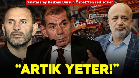 Galatasaray Başkanı Dursun Özbek'ten Murat Sancak'a tepki! Okan Buruk'a sahip çıktı! "Kimse bir şey diyemez"