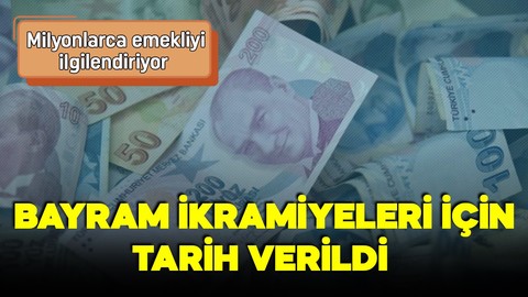 Emekli ikramiyesi kaç TL olacak? Emeklilere bayram ikramiyesi için gözler o tarihe çevrildi!