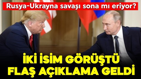 Rusya-Ukrayna savaşı sona mı eriyor? Trump ve Putin görüşmesi sonrası flaş açıklama