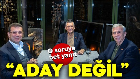 Ekrem İmamoğlu'ndan 'Mansur Yavaş' açıklaması: Aday değil