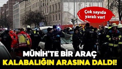 Almanya'da bir araç kalabalığın arasına daldı: Çok sayıda yaralı var!