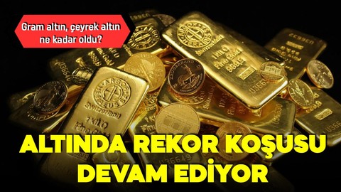 Altında rekor devam ediyor! 14 Şubat altın fiyatları ne kadar? Gram altın, çeyrek altın ne kadar oldu?