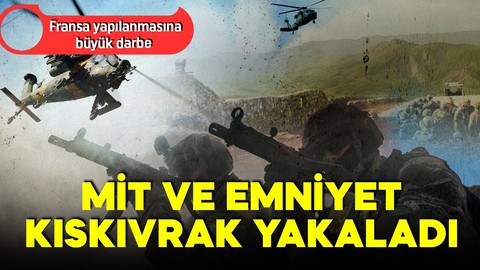 MİT’ten PKK/KCK Fransa yapılanmasına operasyon! Kıskıvrak yakalandı