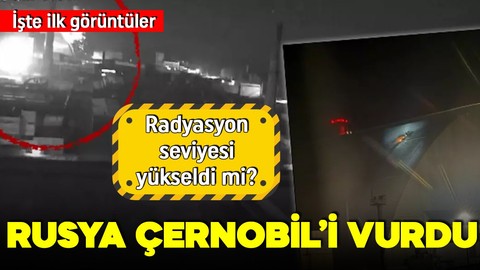 Rusya Çernobil Nükleer Santrali'ni vurdu! Zelenski zararın boyutunu açıkladı