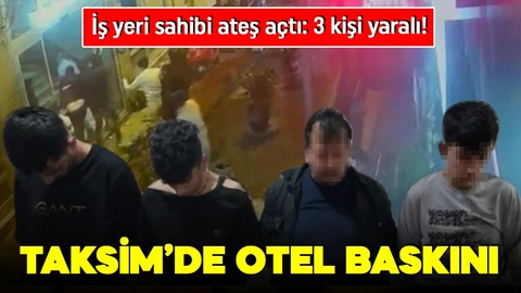 Kaldığı otelden ücret ödemediği iddiasıyla atıldı! Otel sahibi ateş açtı: 3 yaralı