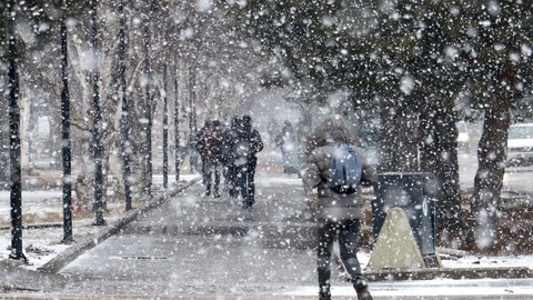 Meteoroloji'den uyarı: Kar daha şiddetli dönüyor! İşte 16 Şubat 2025 (bugün) il il hava tahmin raporu