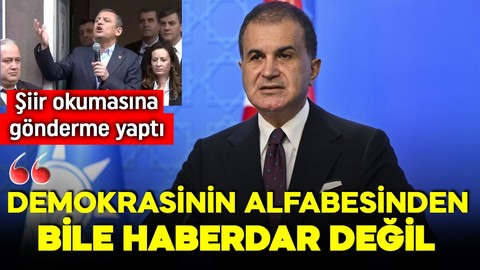 AK Parti'li Çelik'ten Özgür Özel'e tepki: Demokrasinin alfabesinden bile haberdar değil