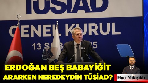 Erdoğan beş babayiğit ararken neredeydin TÜSİAD?