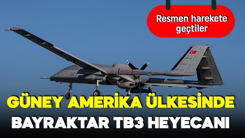 Bir ülkede daha Bayraktar TB3 heyecanı!  Resmen harekete geçtiler