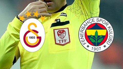 Galatasaray- Fenerbahçe derbisini yabancı hakem yönetecek! İşte derbiyi yönetmesi muhtemel 3 hakem