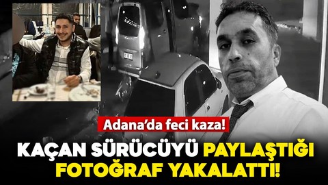 Ölümlü kazada kaçan sürücüyü sosyal medyada paylaştığı fotoğraf yakalattı!